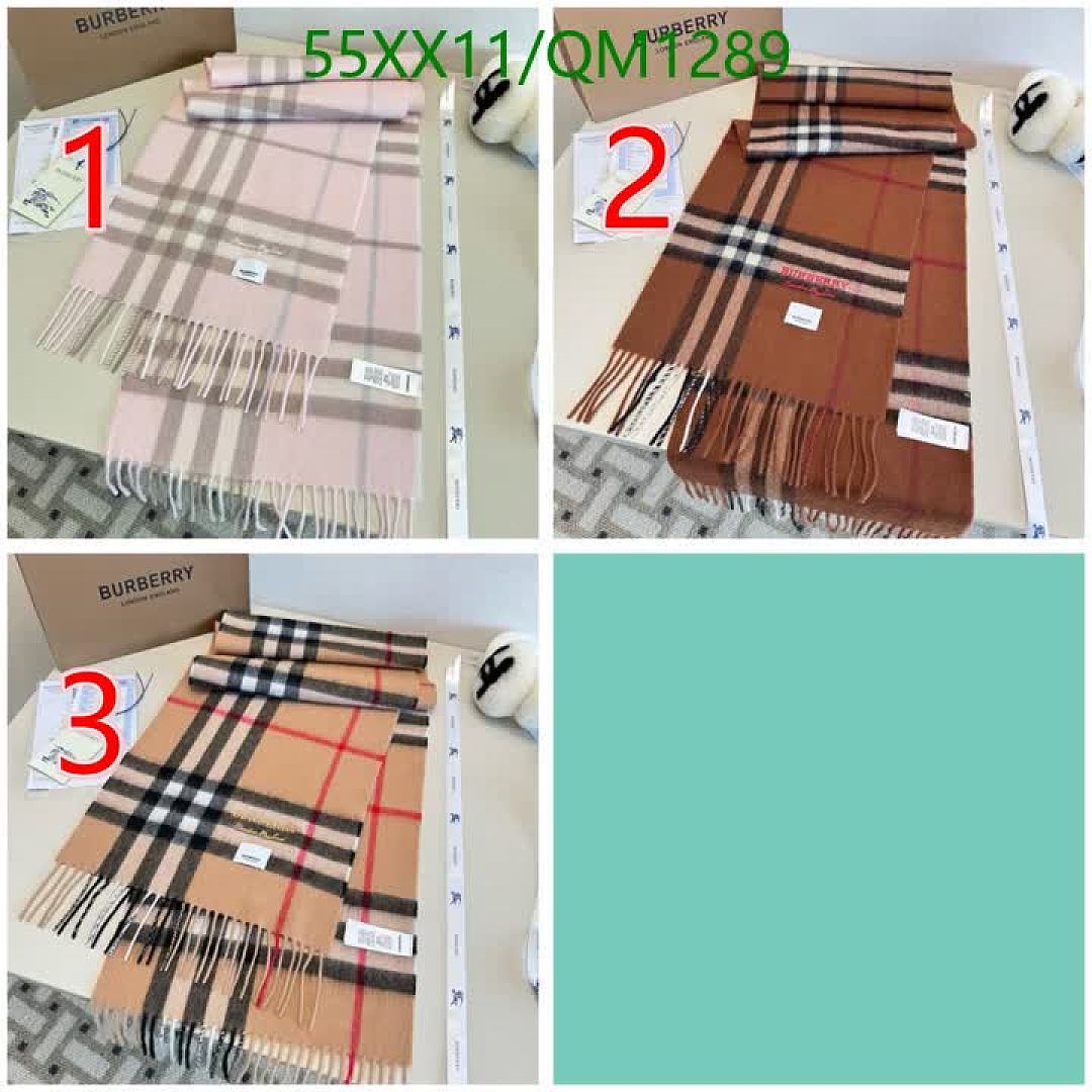 Burberry-Scarves Code: QM1289 $: 55USD