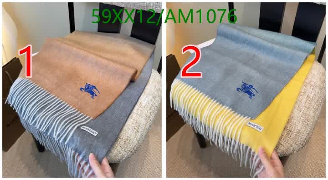 Burberry-Scarves Code: AM1076 $: 59USD