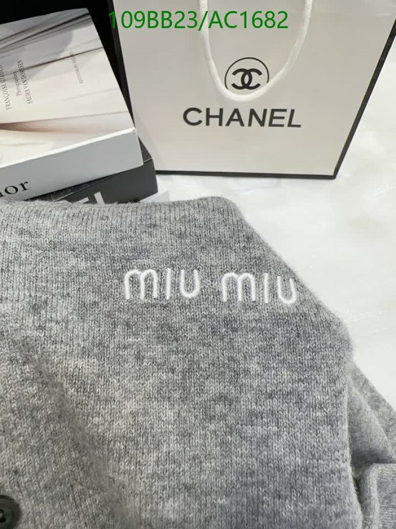 Miu Miu-Clothing Code: AC1682 $: 109USD