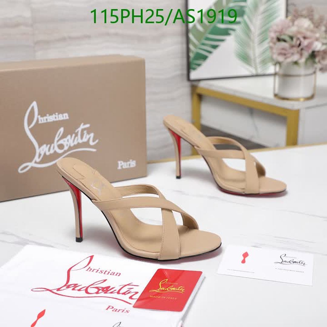 Christian Louboutin-Women Shoes Code: AS1919 $: 115USD