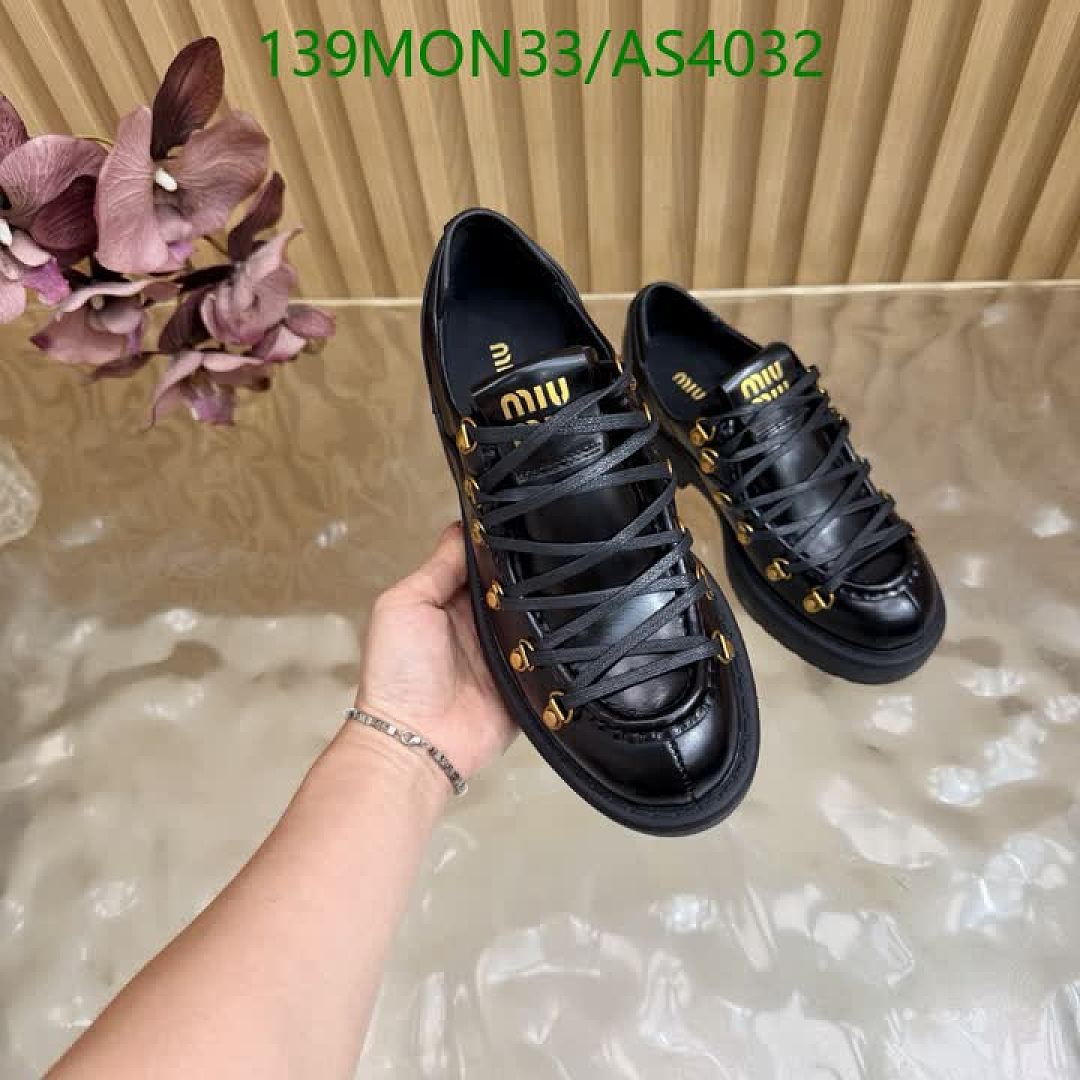 Miu Miu-Women Shoes Code: AS4032 $: 139USD
