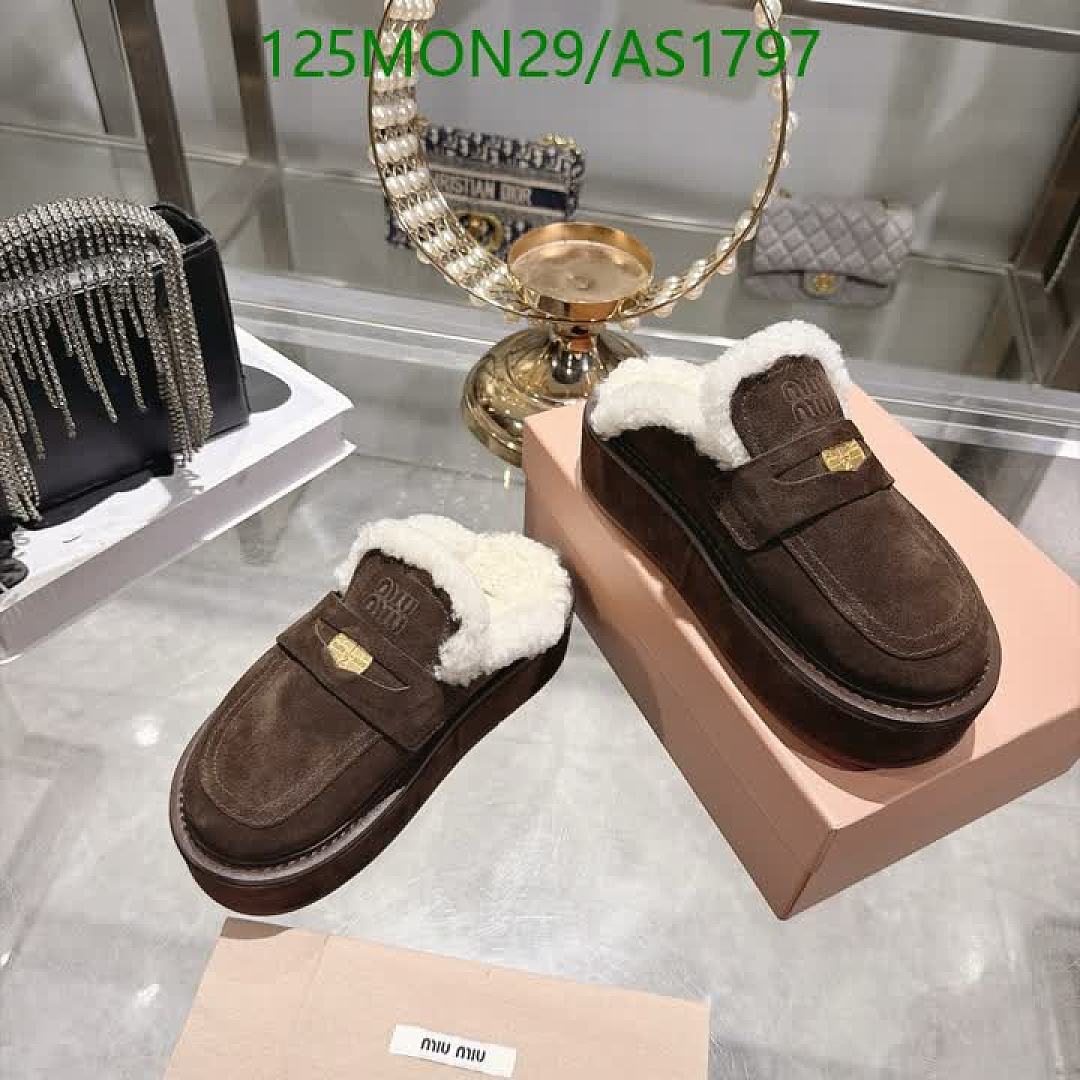 Miu Miu-Women Shoes Code: AS1797 $: 125USD