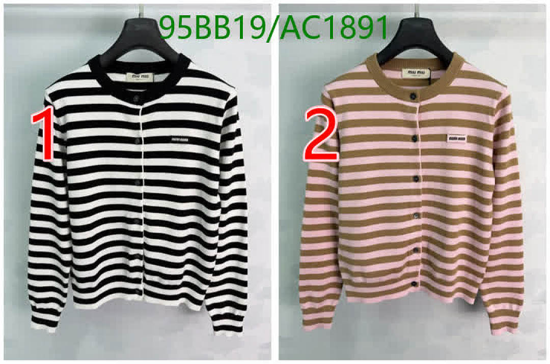 Miu Miu-Clothing Code: AC1891 $: 95USD