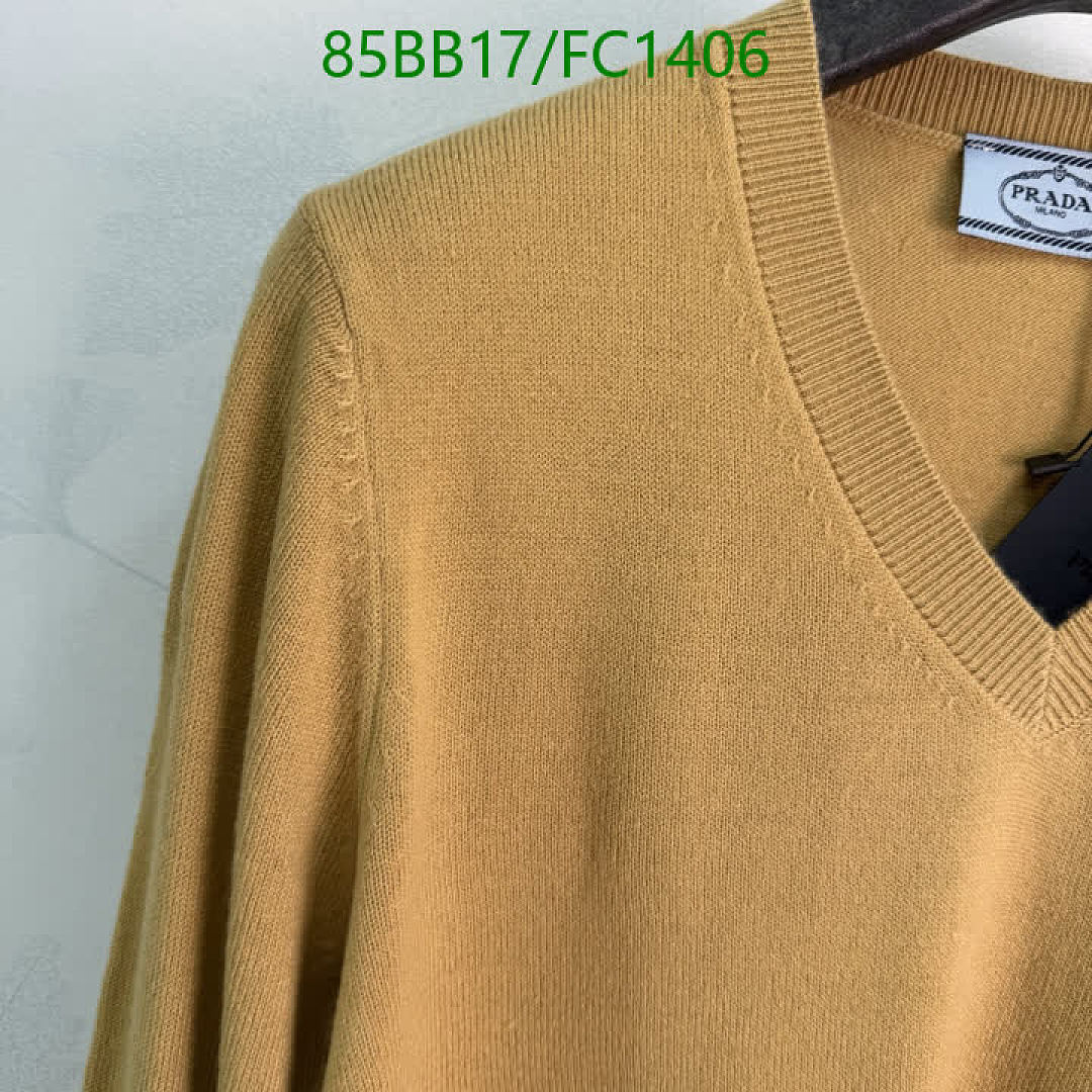 Prada-Clothing Code: FC1406 $: 85USD