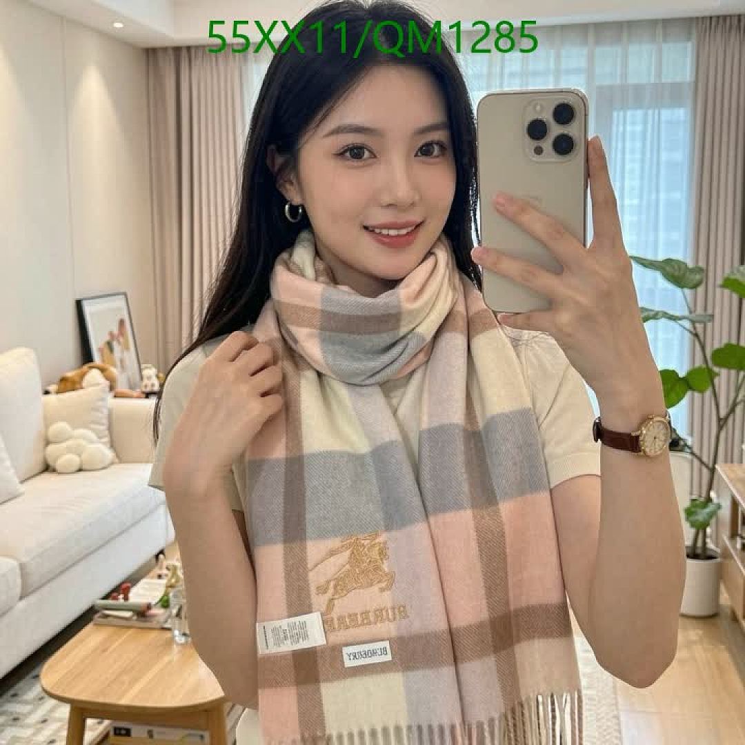 Burberry-Scarves Code: QM1285 $: 55USD