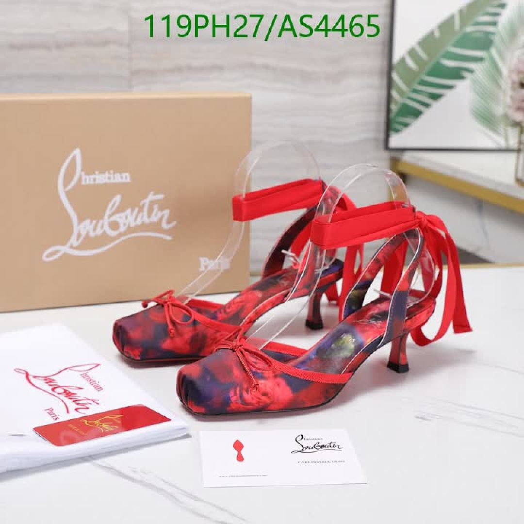 Christian Louboutin-Women Shoes Code: AS4465 $: 119USD