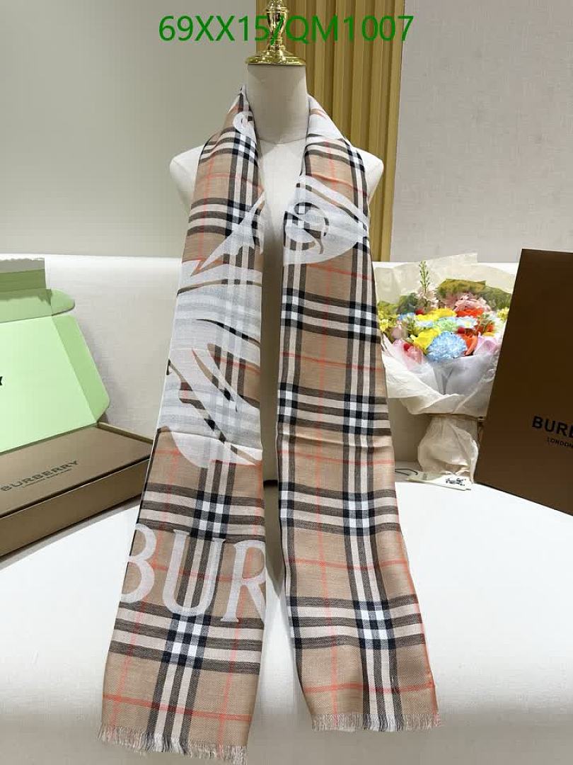 Burberry-Scarves Code: QM1007 $: 69USD