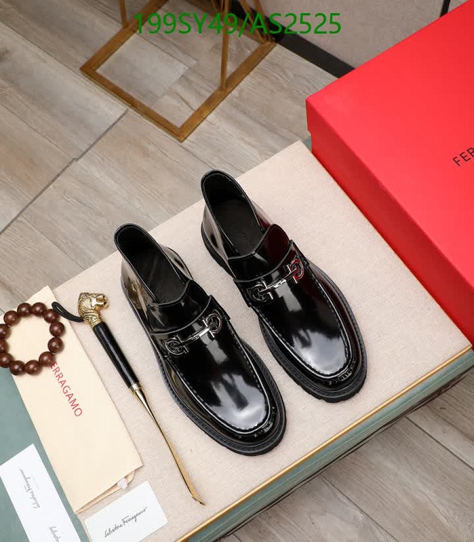Ferragamo-Men shoes Code: AS2525 $: 199USD