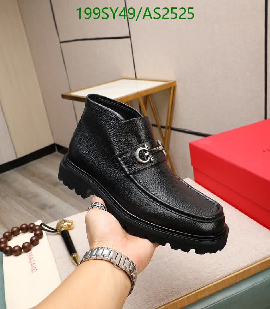 Ferragamo-Men shoes Code: AS2525 $: 199USD