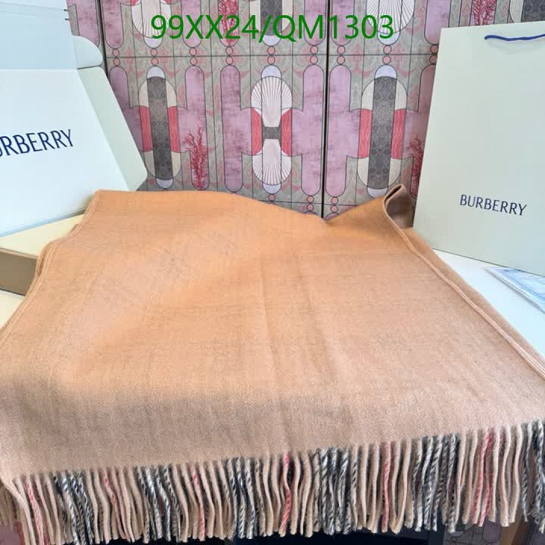 Burberry-Scarves Code: QM1303 $: 99USD