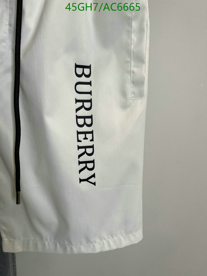 Burberry-Clothing Code: AC6665 $: 45USD