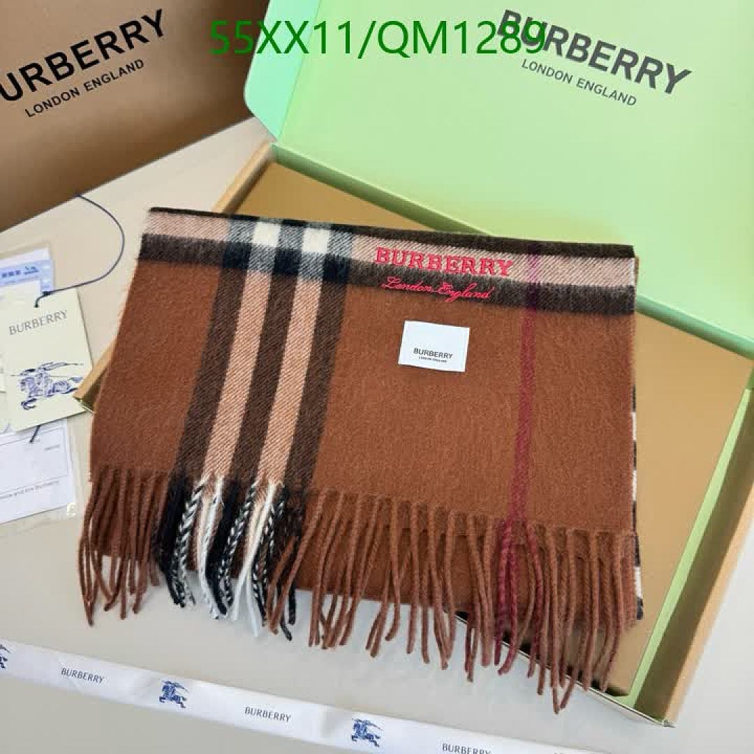 Burberry-Scarves Code: QM1289 $: 55USD