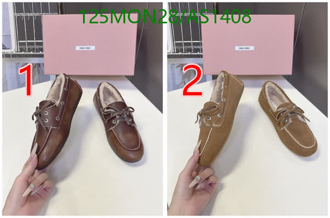 Miu Miu-Women Shoes Code: AS1408 $: 125USD