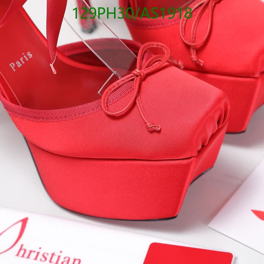 Christian Louboutin-Women Shoes Code: AS1918 $: 129USD