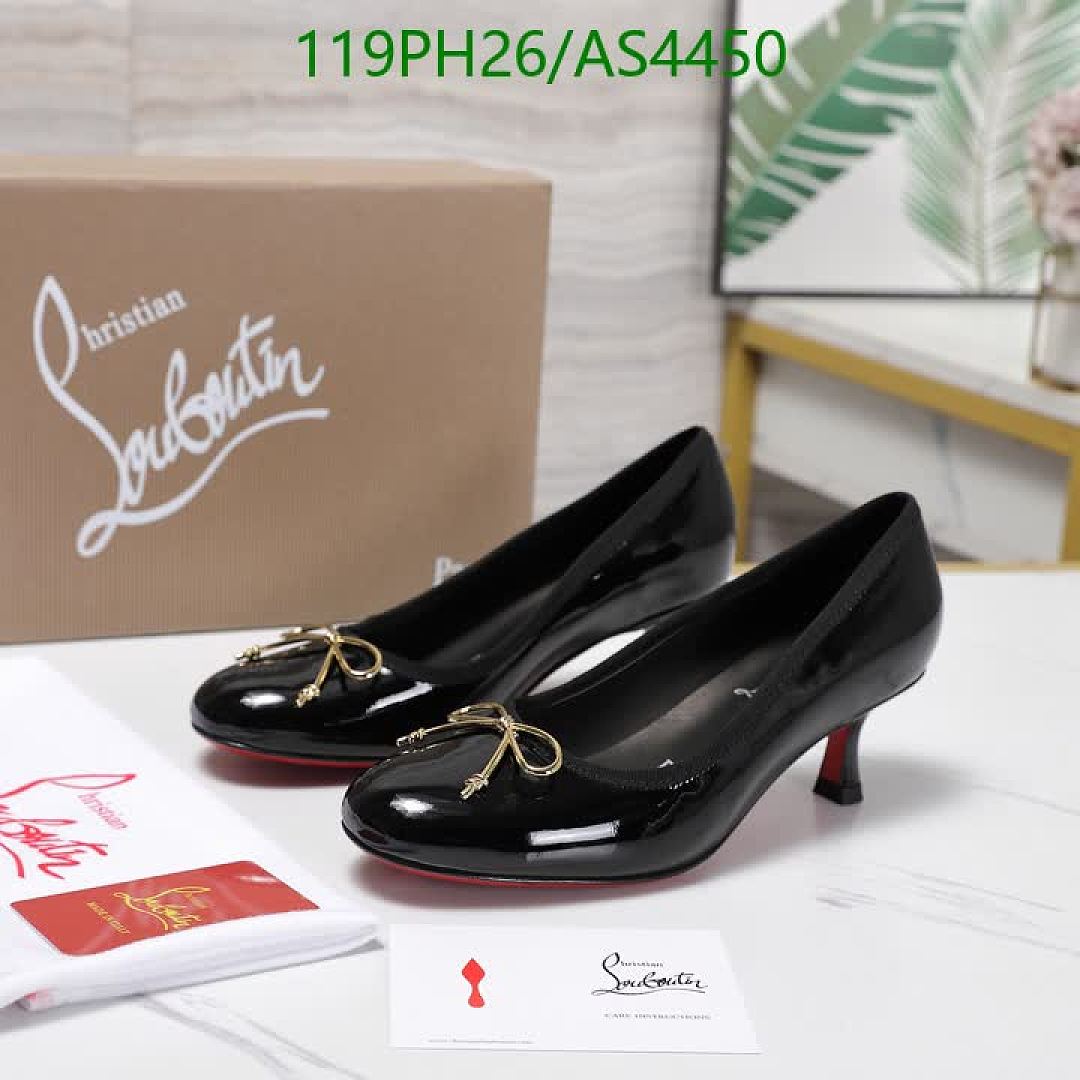 Christian Louboutin-Women Shoes Code: AS4450 $: 119USD