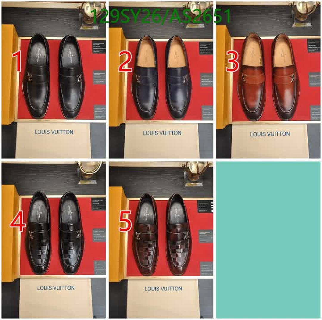 LV-Men shoes Code: AS2651 $: 129USD