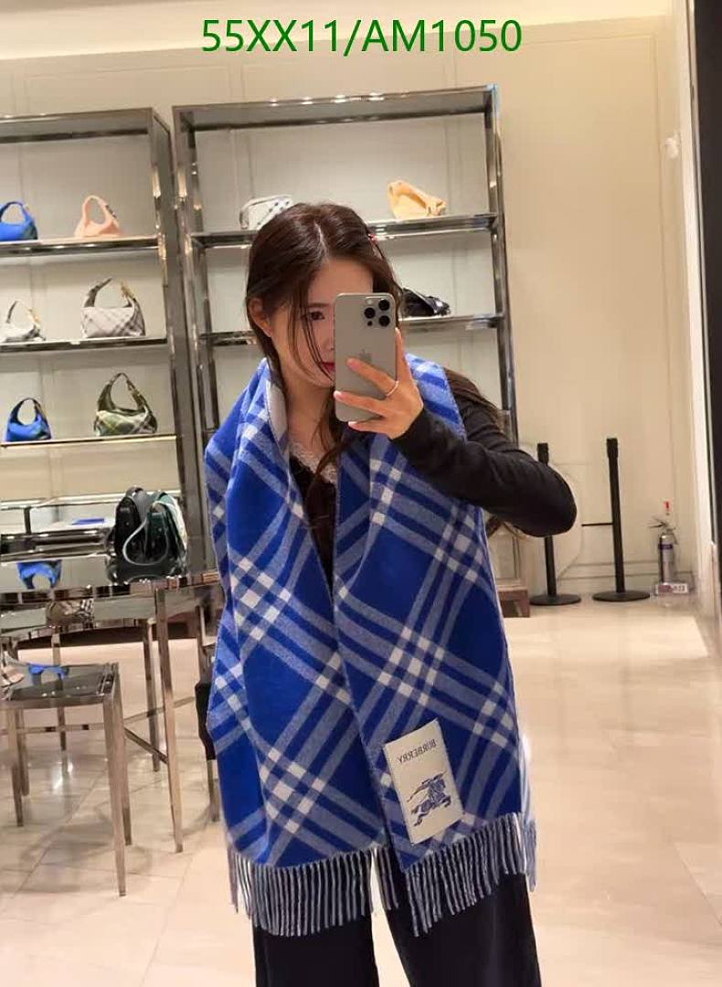 Burberry-Scarves Code: AM1050 $: 55USD