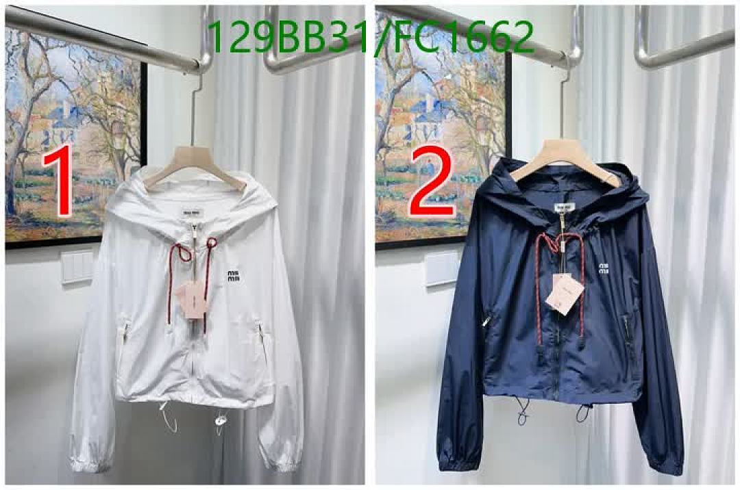 Miu Miu-Clothing Code: FC1662 $: 129USD