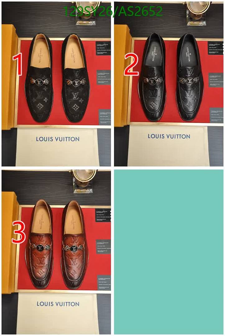 LV-Men shoes Code: AS2652 $: 129USD