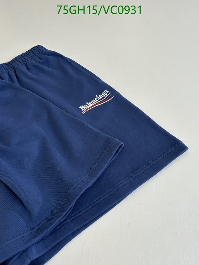 Balenciaga-Clothing Code: VC0931 $: 75USD
