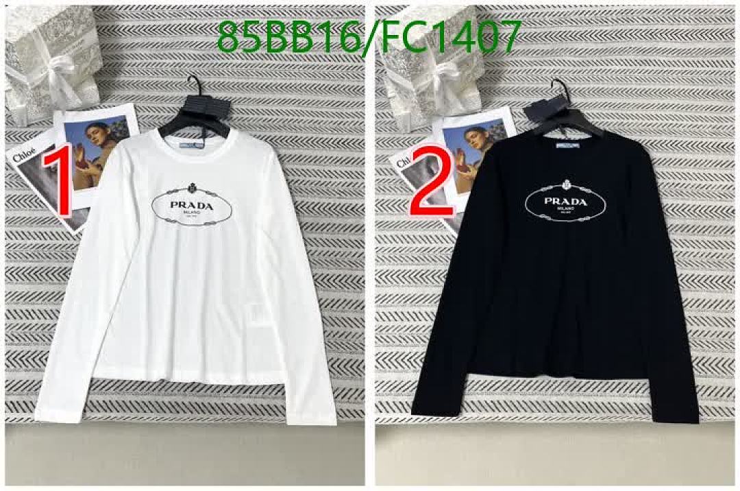 Prada-Clothing Code: FC1407 $: 85USD
