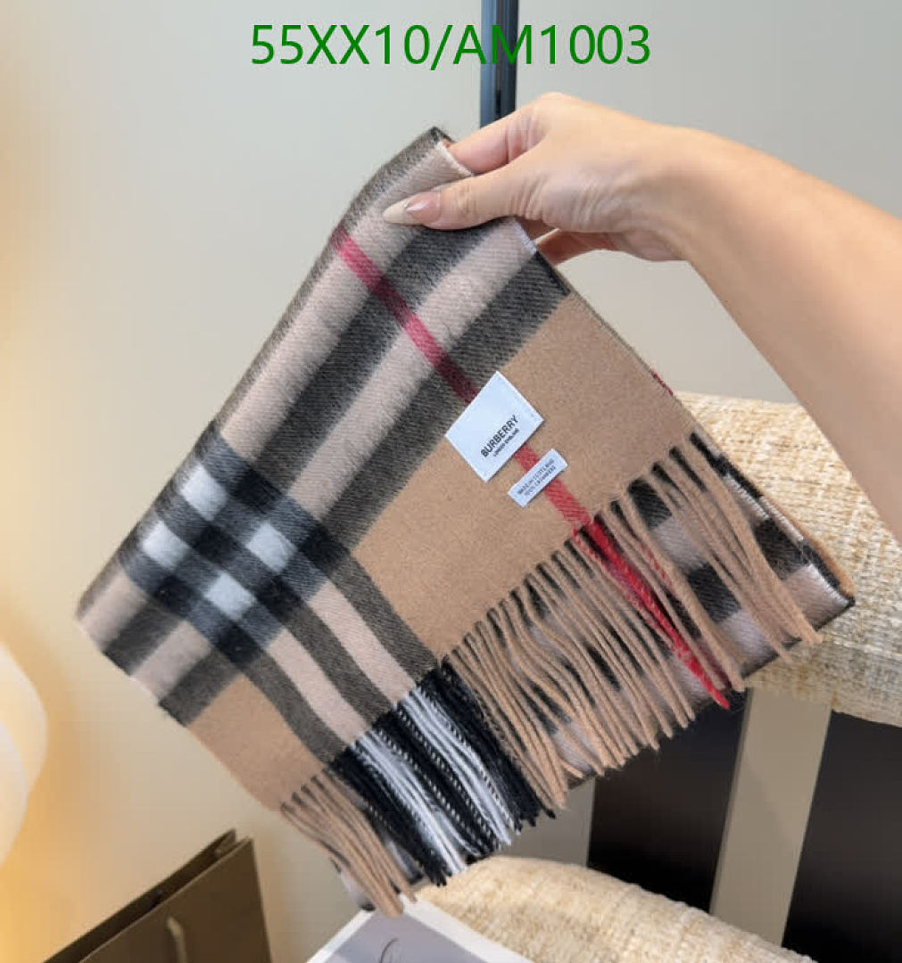 Burberry-Scarves Code: AM1003 $: 55USD