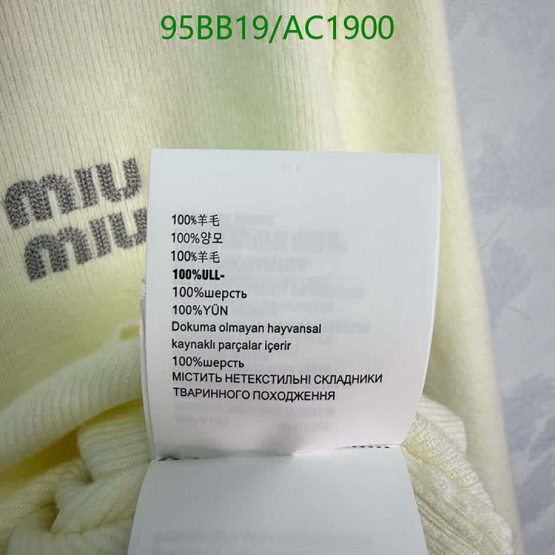 Miu Miu-Clothing Code: AC1900 $: 95USD