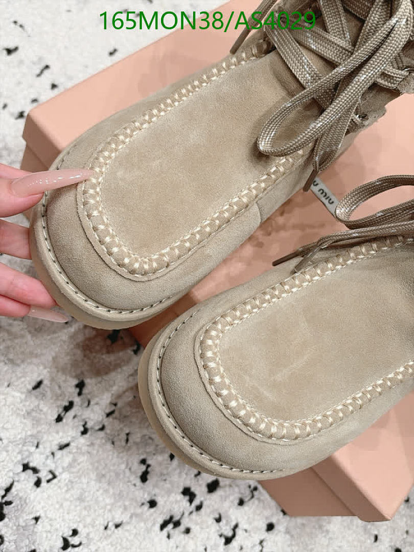 Miu Miu-Women Shoes Code: AS4029 $: 165USD