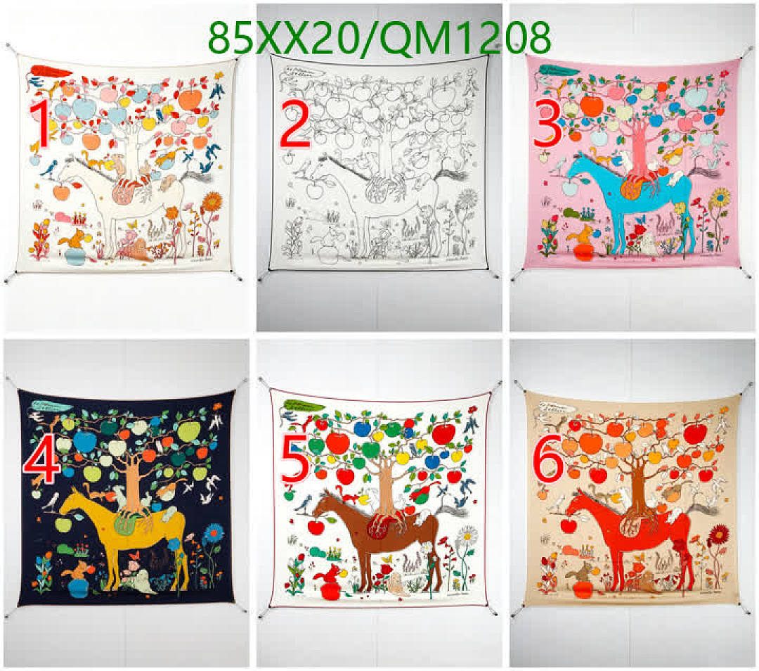 Hermes-Scarves Code: QM1208 $: 85USD