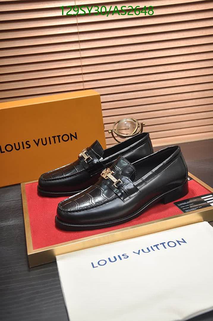 LV-Men shoes Code: AS2648 $: 129USD