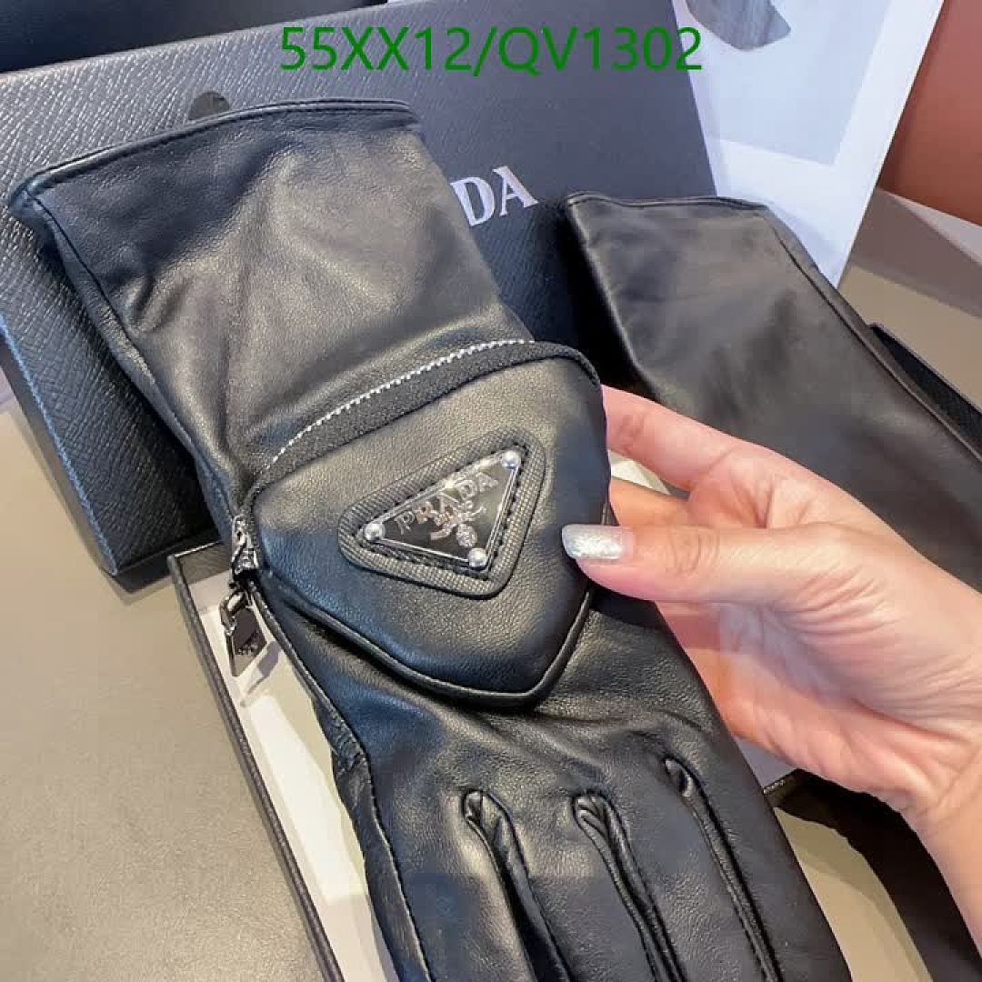Prada-Gloves Code: QV1302 $: 55USD