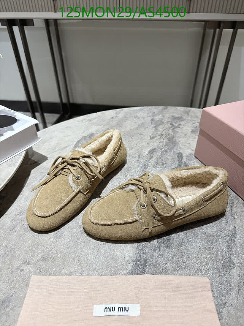 Miu Miu-Women Shoes Code: AS4500 $: 125USD