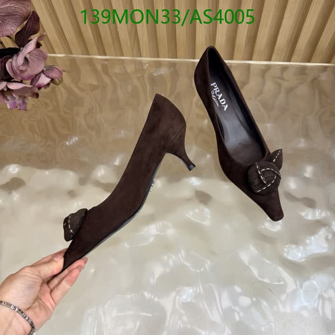Prada-Women Shoes Code: AS4005 $: 139USD