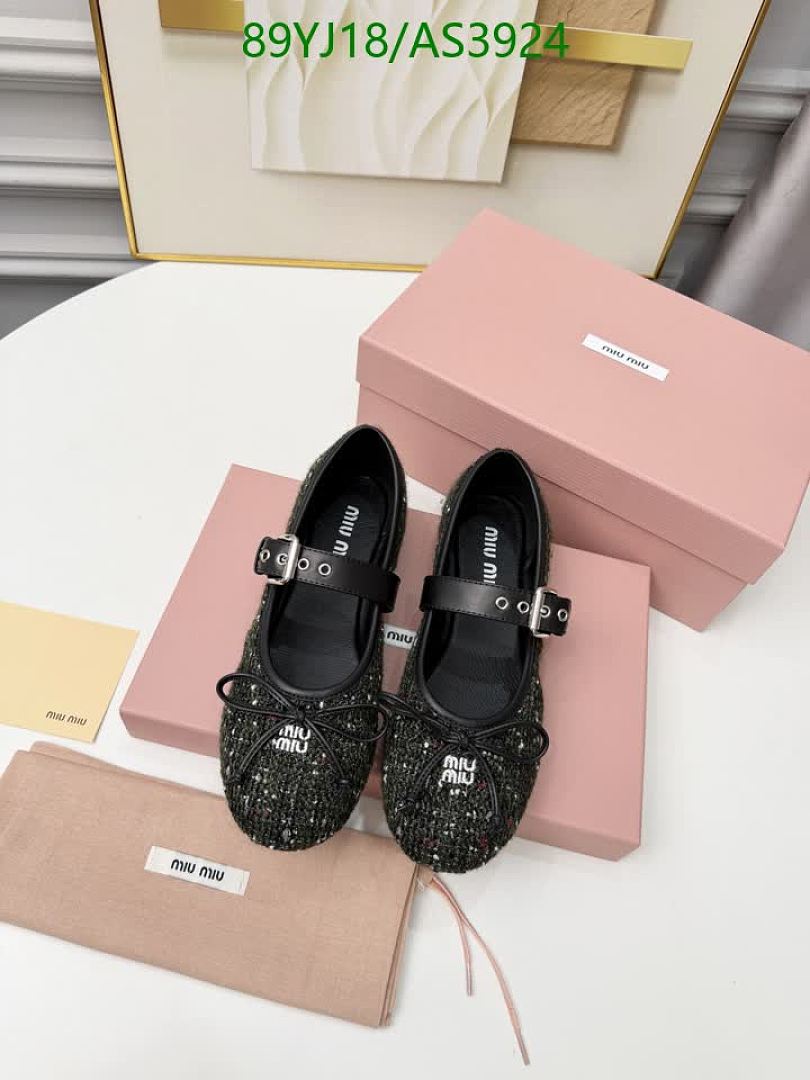 Miu Miu-Women Shoes Code: AS3924 $: 89USD