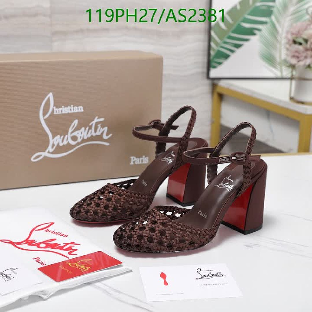 Christian Louboutin-Women Shoes Code: AS2381 $: 119USD