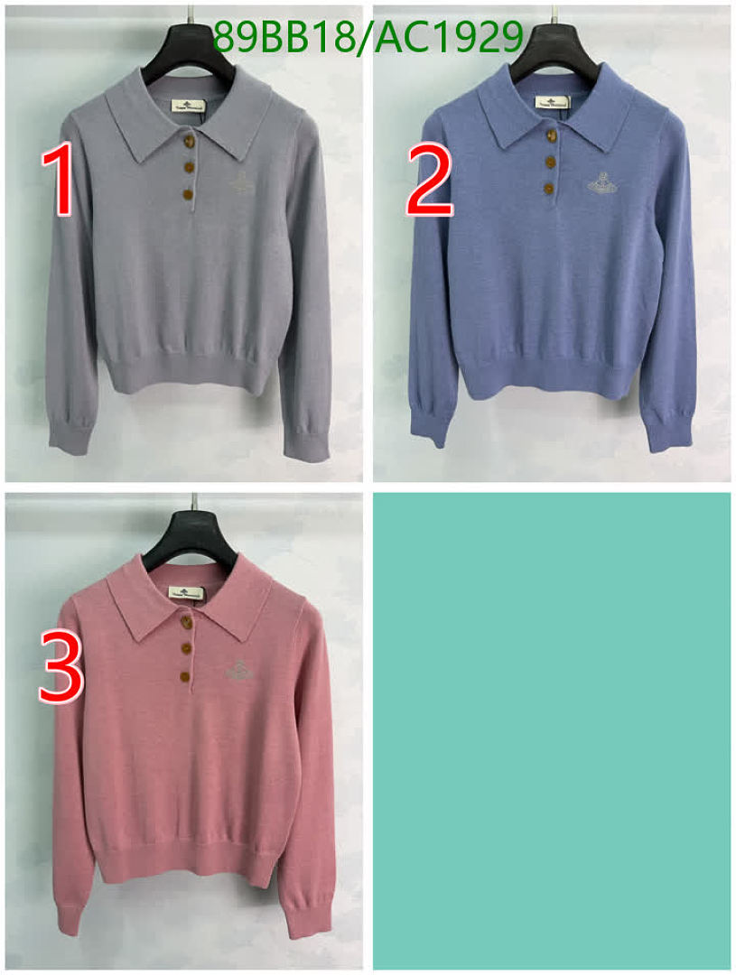 Vivienne Westwood-Clothing Code: AC1929 $: 89USD