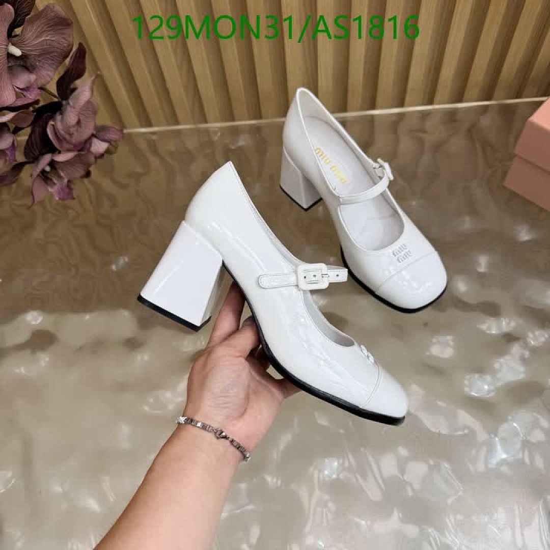 Miu Miu-Women Shoes Code: AS1816 $: 129USD