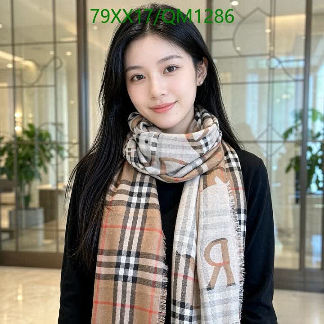 Burberry-Scarves Code: QM1286 $: 79USD