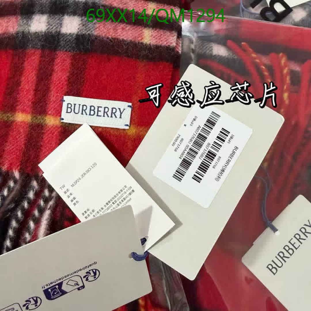 Burberry-Scarves Code: QM1294 $: 69USD