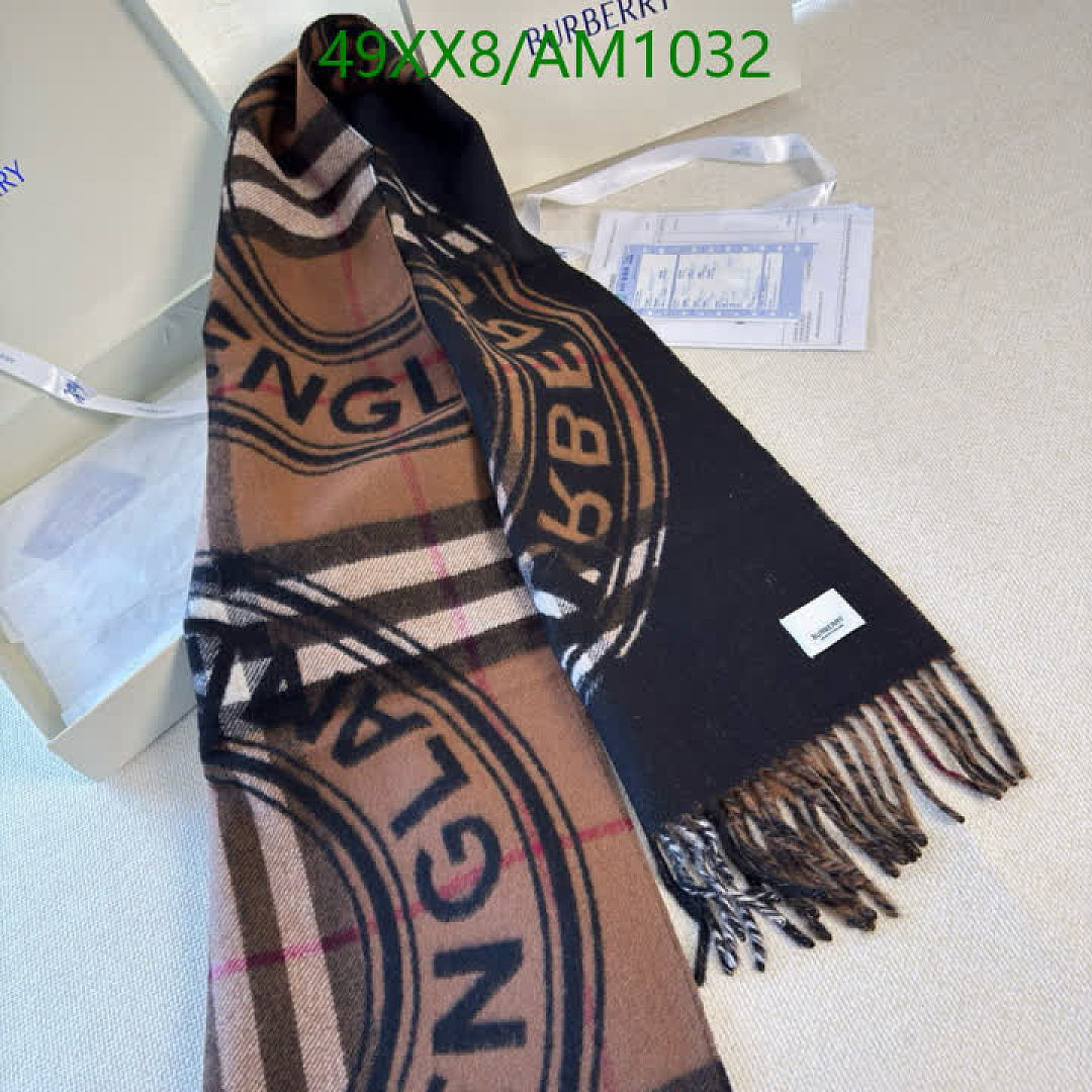Burberry-Scarves Code: AM1032 $: 49USD
