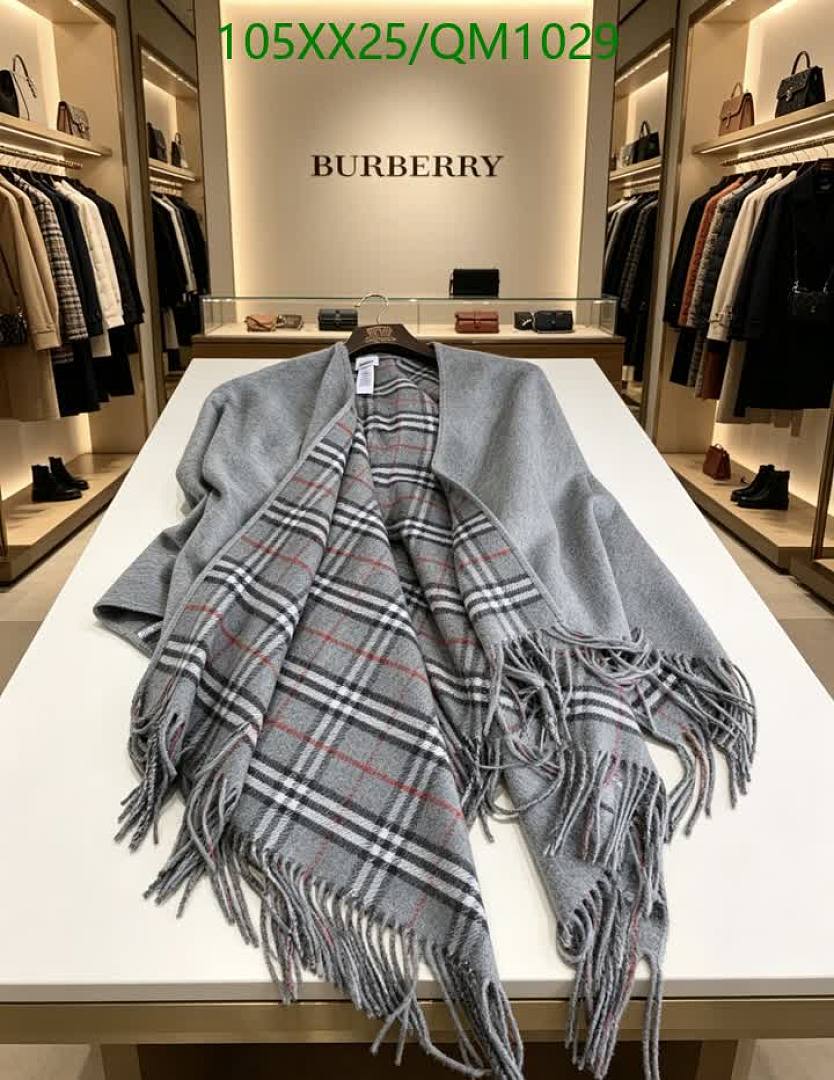 Burberry-Scarves Code: QM1029 $: 105USD
