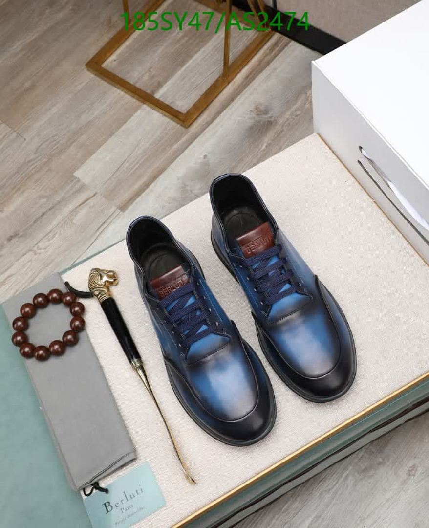 Berluti-Men shoes Code: AS2474 $: 185USD