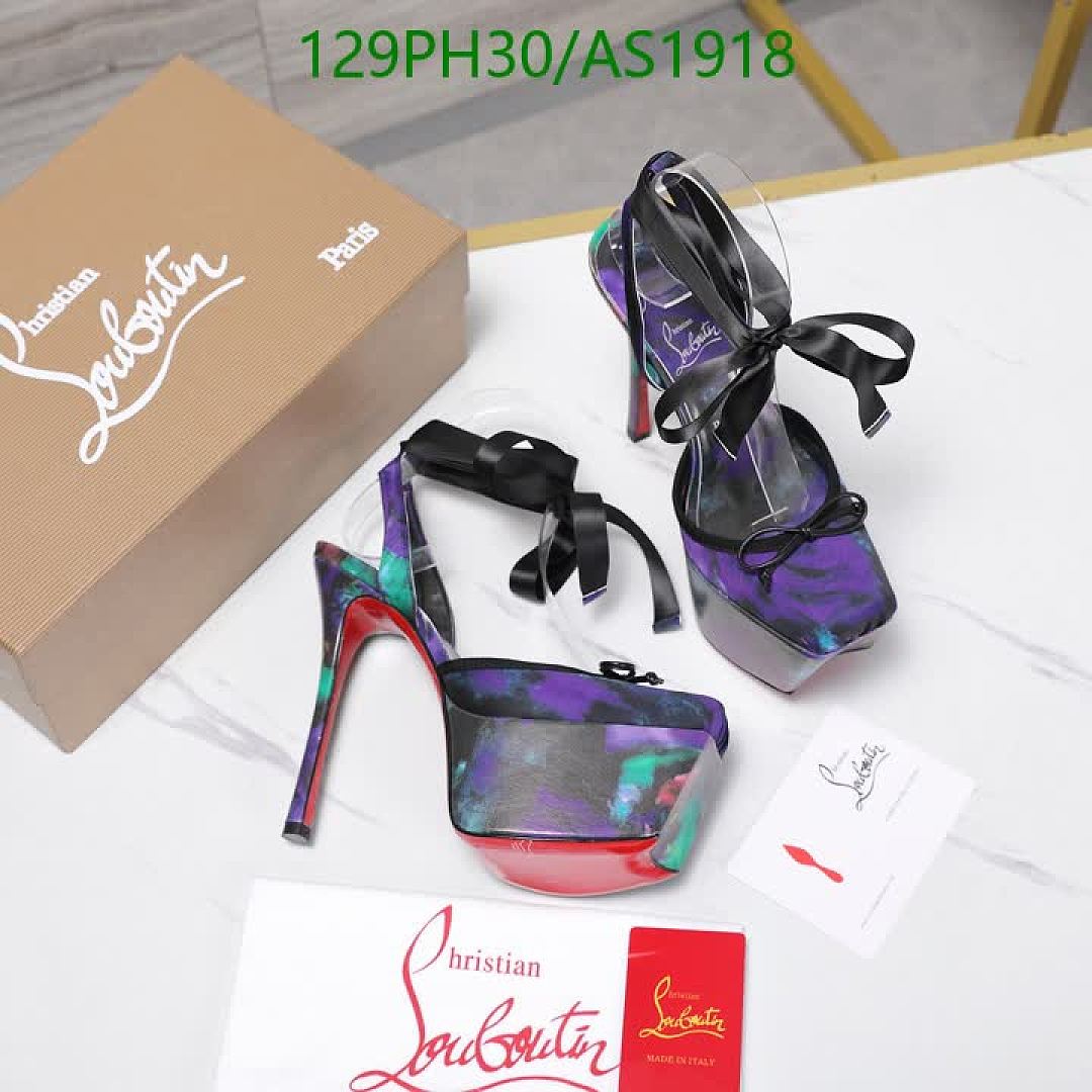 Christian Louboutin-Women Shoes Code: AS1918 $: 129USD