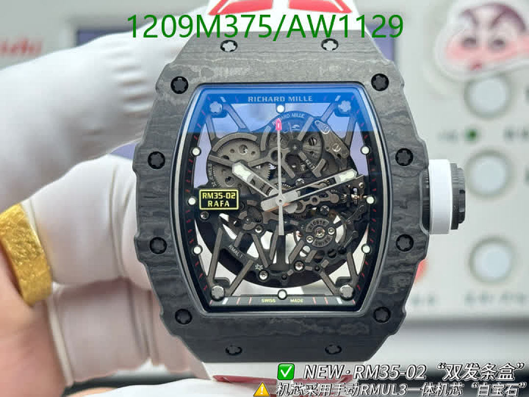 Richard Mille-WatchesMirror Quality Code: AW1129 $: 1209USD