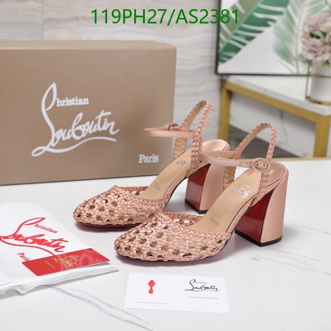Christian Louboutin-Women Shoes Code: AS2381 $: 119USD