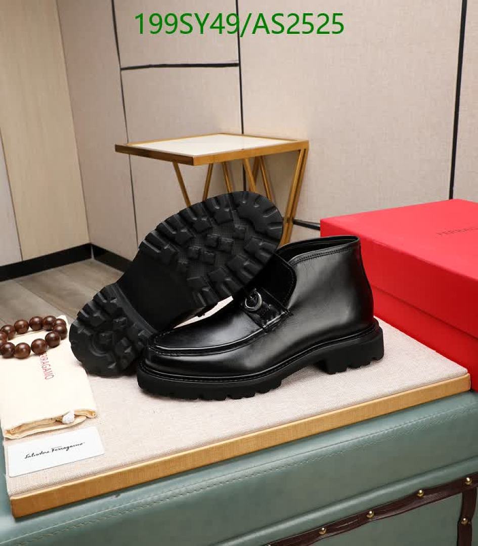 Ferragamo-Men shoes Code: AS2525 $: 199USD
