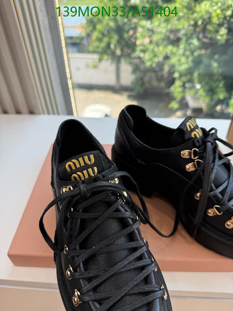 Miu Miu-Women Shoes Code: AS1404 $: 139USD