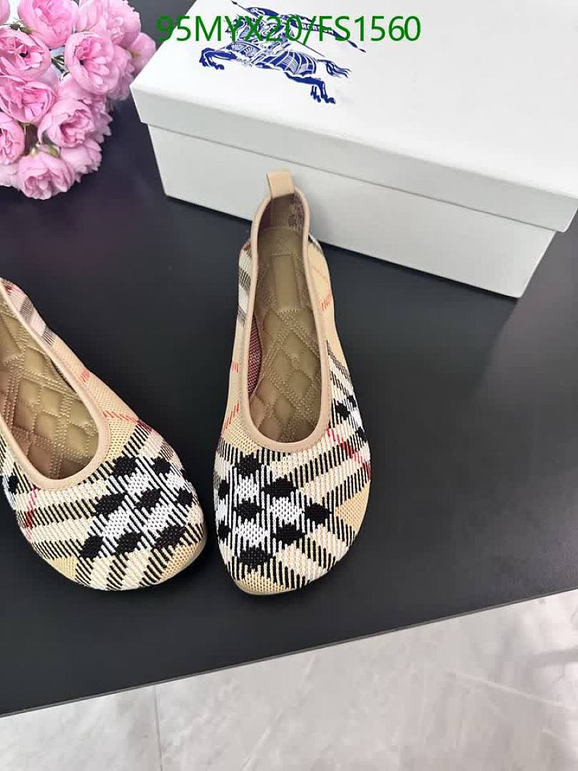Burberry-Women Shoes Code: FS1560 $: 95USD
