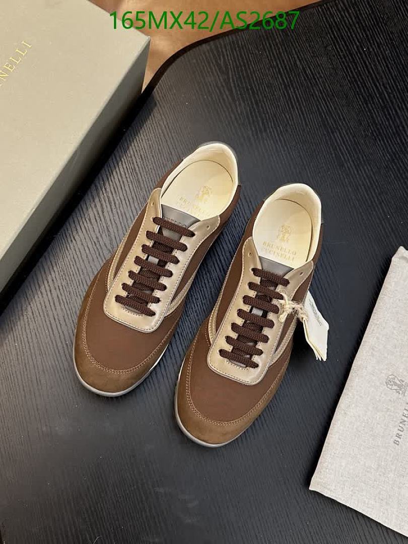 Brunello Cucinelli-Men shoes Code: AS2687 $: 165USD