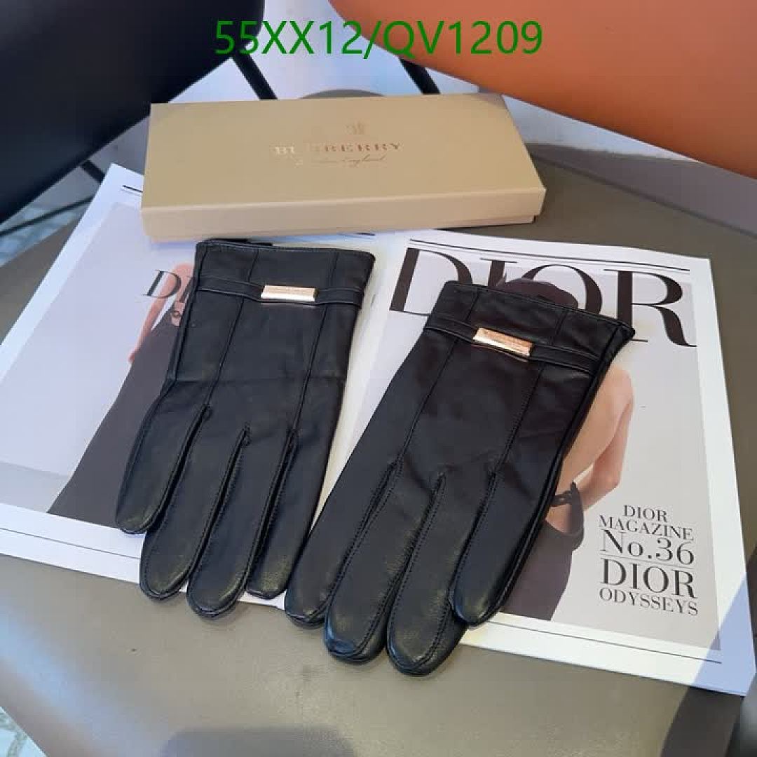 Burberry-Gloves Code: QV1209 $: 55USD